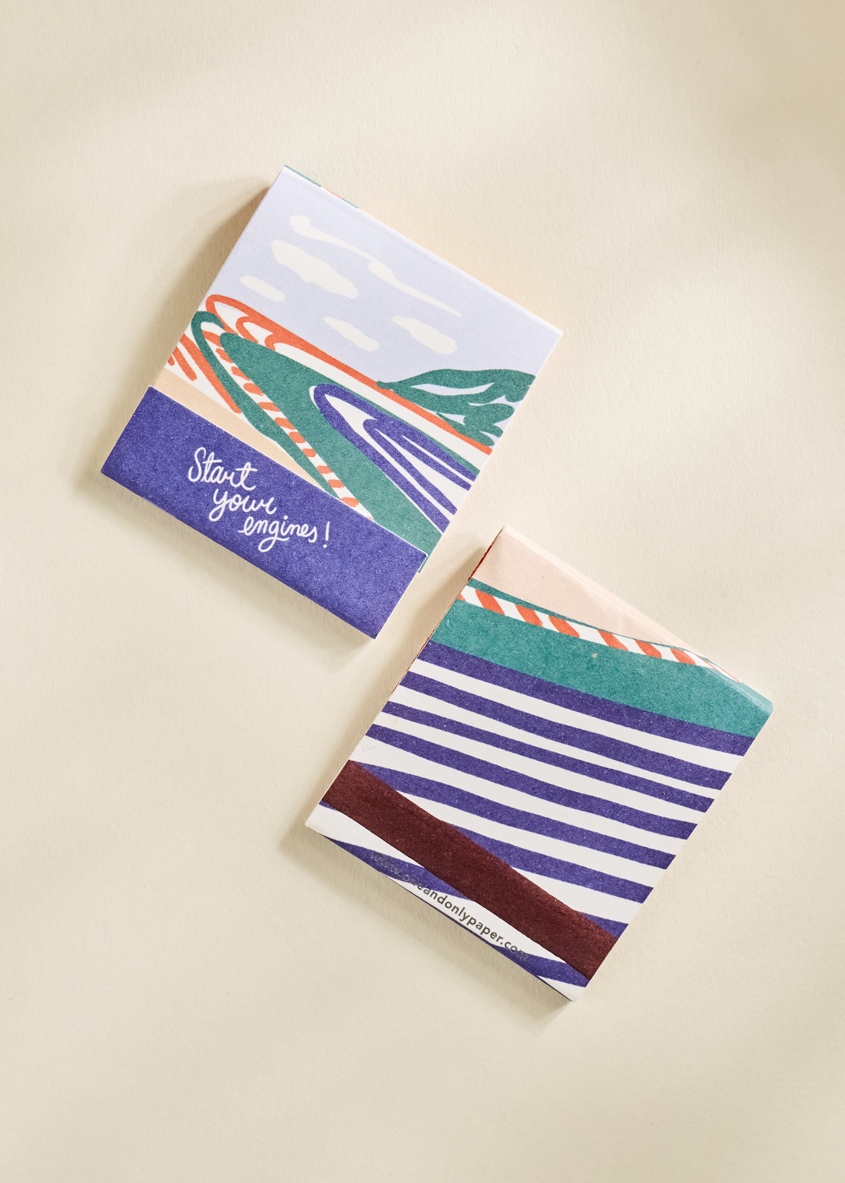 Racecar 10 Strike Matchbooks