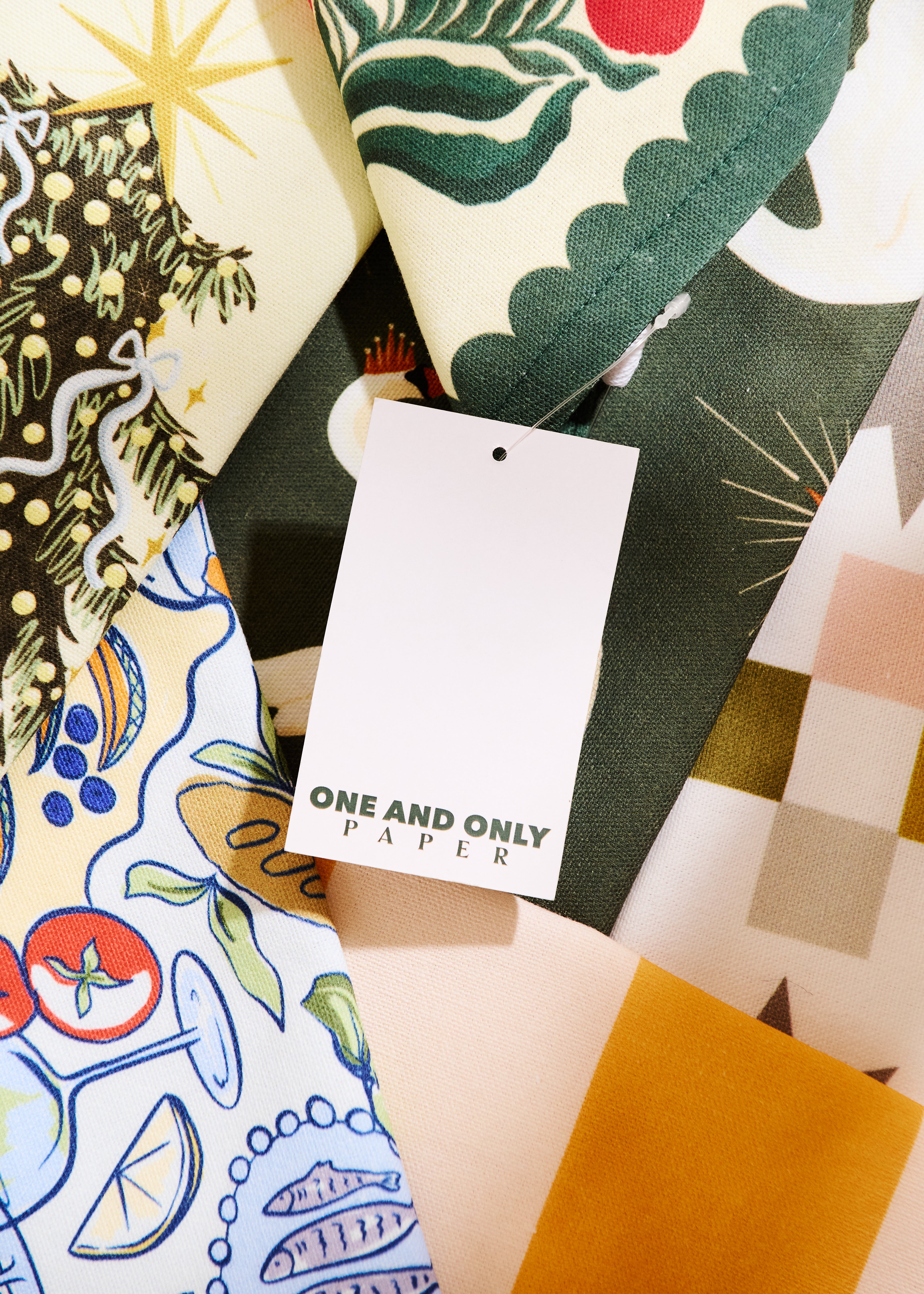 Quilt Block Cotton Tea Towel