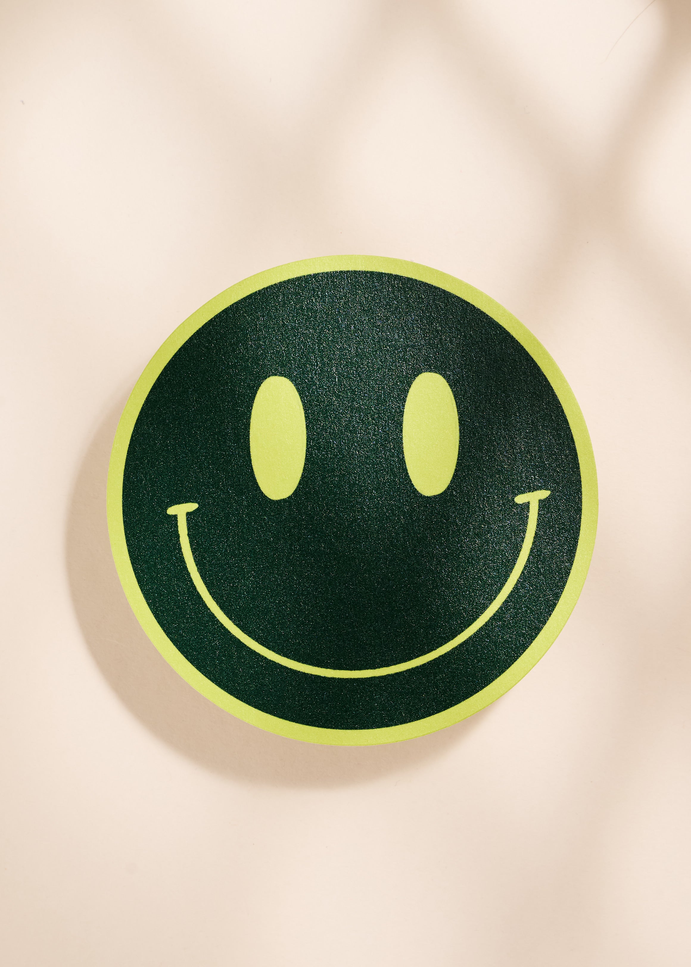 Lime and Forest Smile Coasters - Set of Four