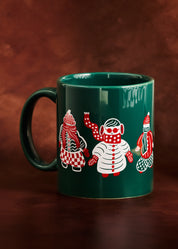 Bundle Up Green Coffee Mug