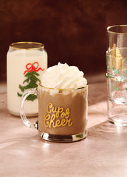 Cup of Cheer Glass Mug