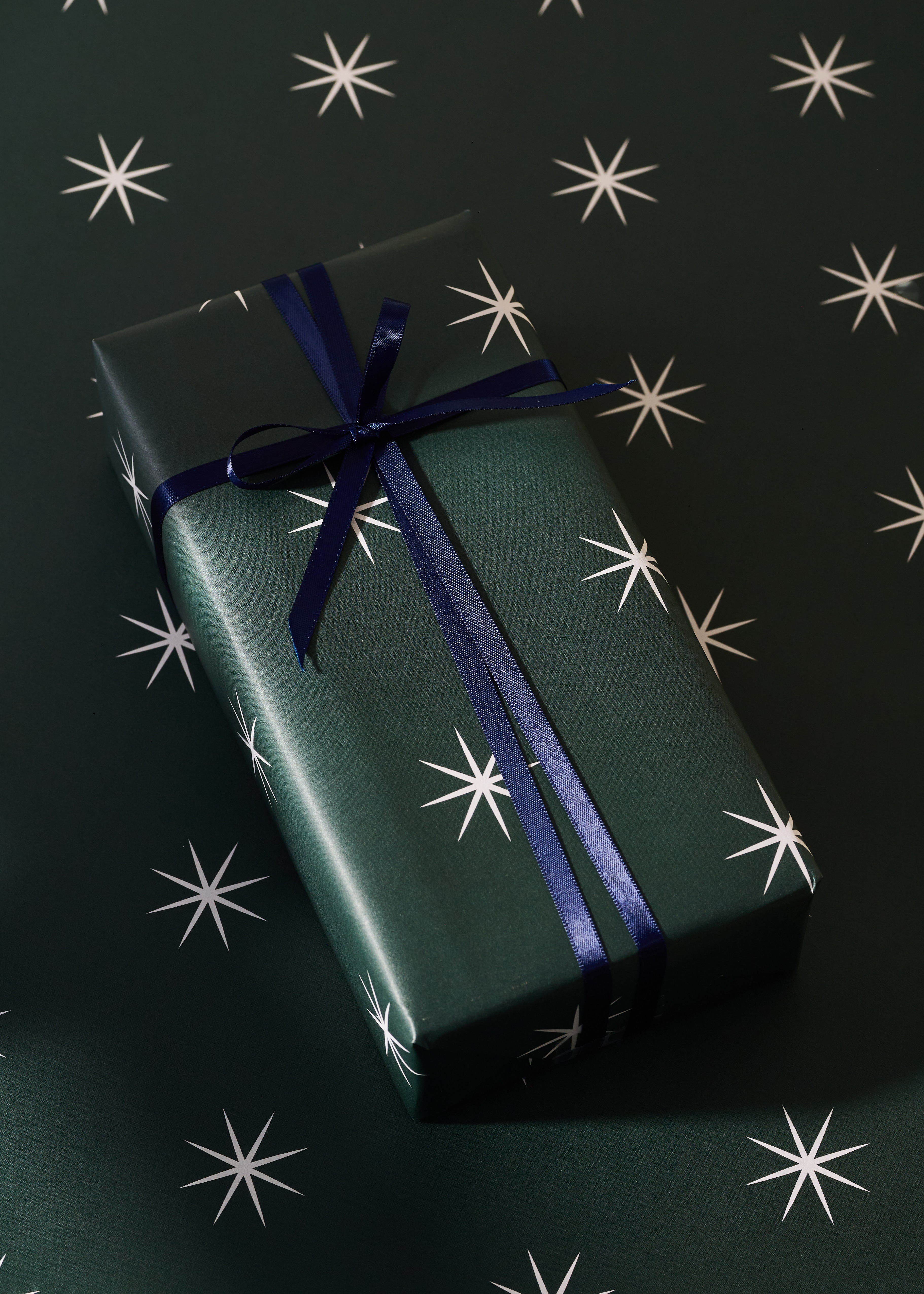 Nutcracker Stripe and Stars Double Sided Gift Wrap | Set of 3 Sheets