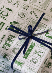 North Pole Post Double Sided Gift Wrap | Set of 3 Sheets