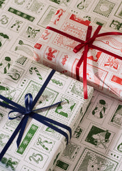 North Pole Post Double Sided Gift Wrap | Set of 3 Sheets