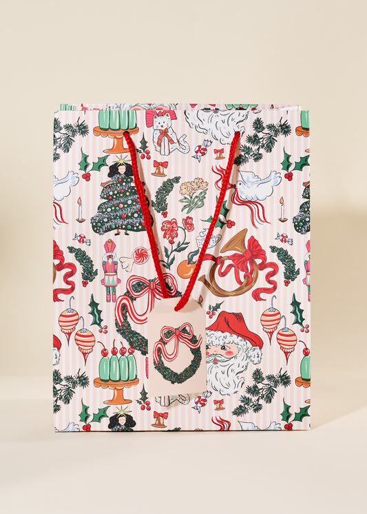 Nostalgic Christmas Medium Paper Gift Bag