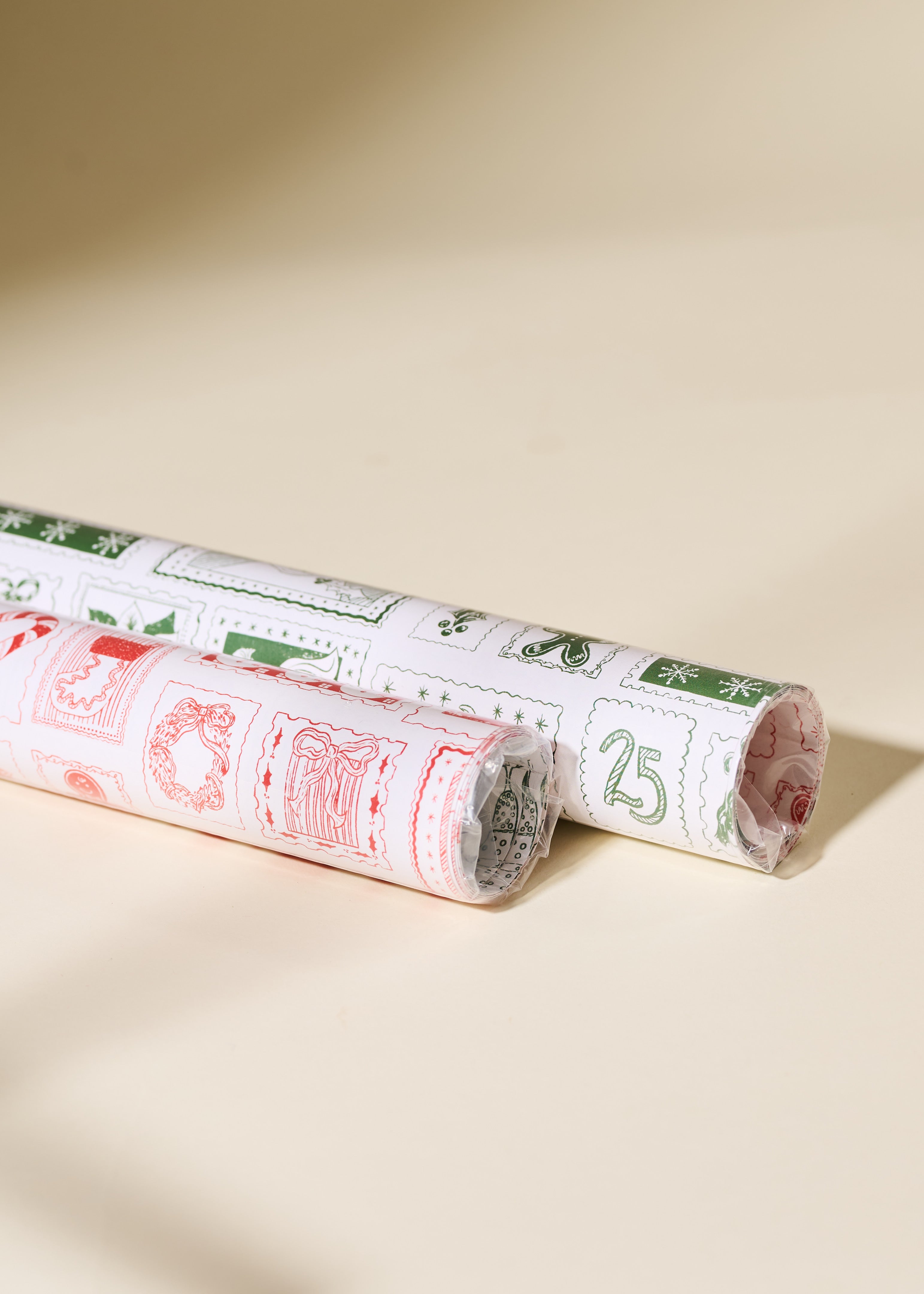 North Pole Post Double Sided Gift Wrap | Set of 3 Sheets