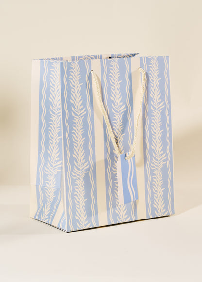 Blue Vine Medium Paper Gift Bag