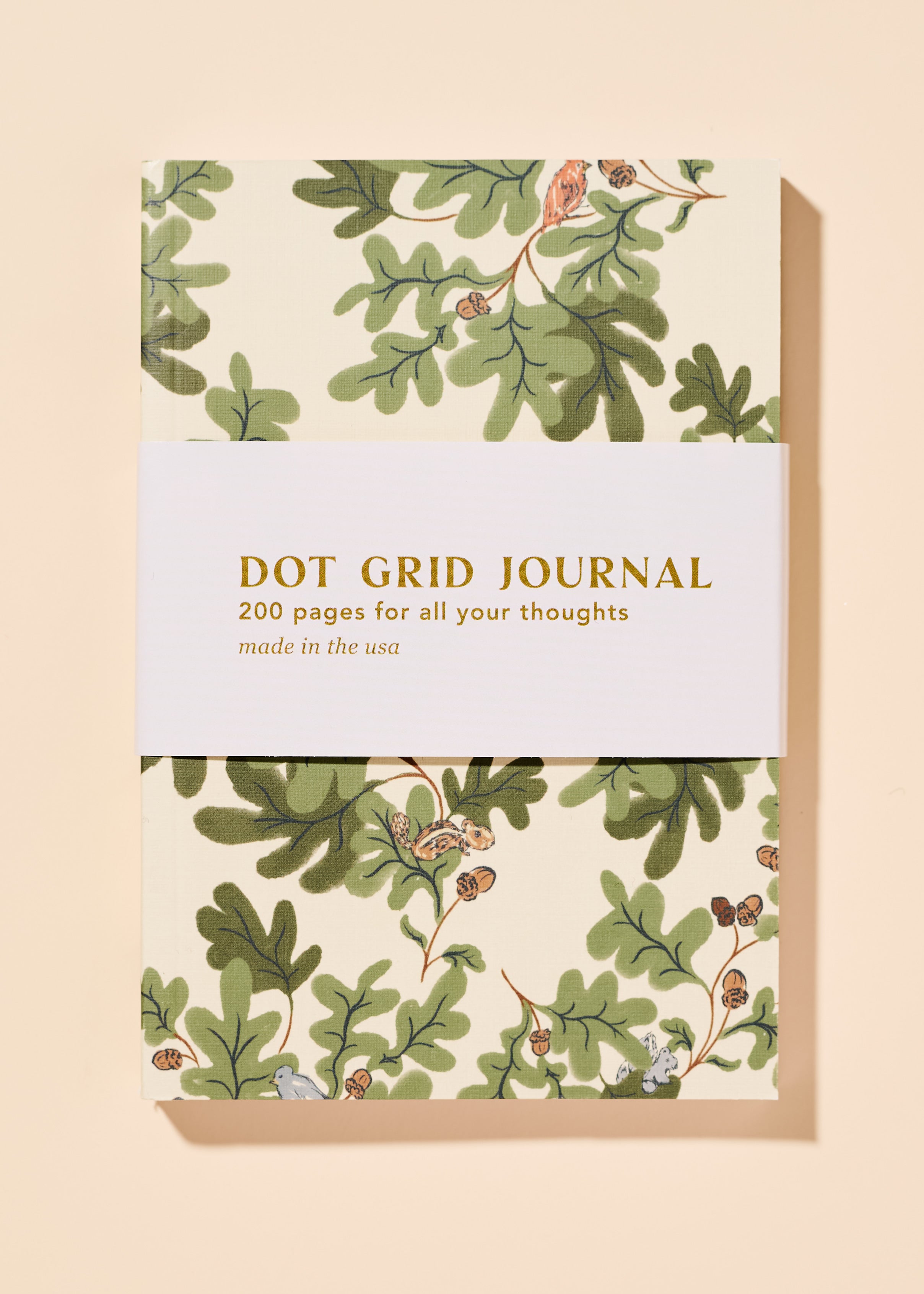 Woodland Oaks Perfect Bound Dot Grid Journal