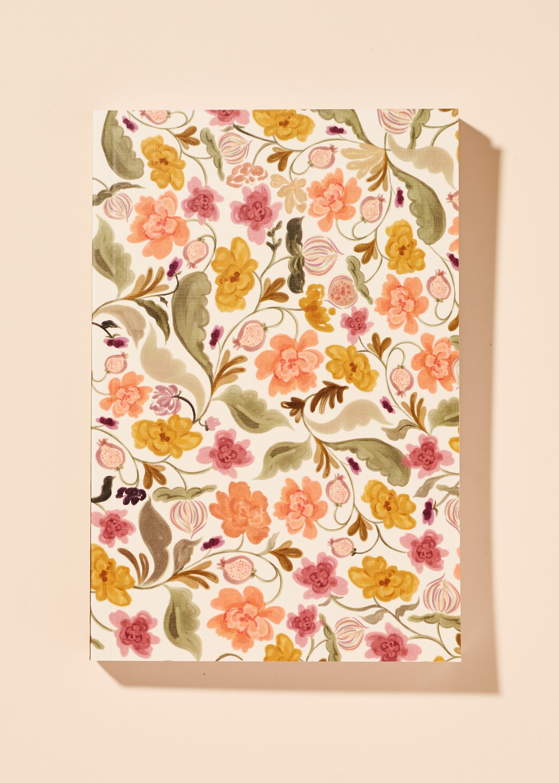 Autumn Floral Perfect Bound Dot Grid Journal