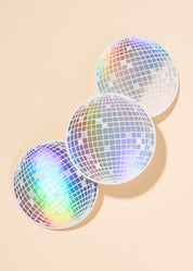 Rainbow Holographic Disco Ball Sticker