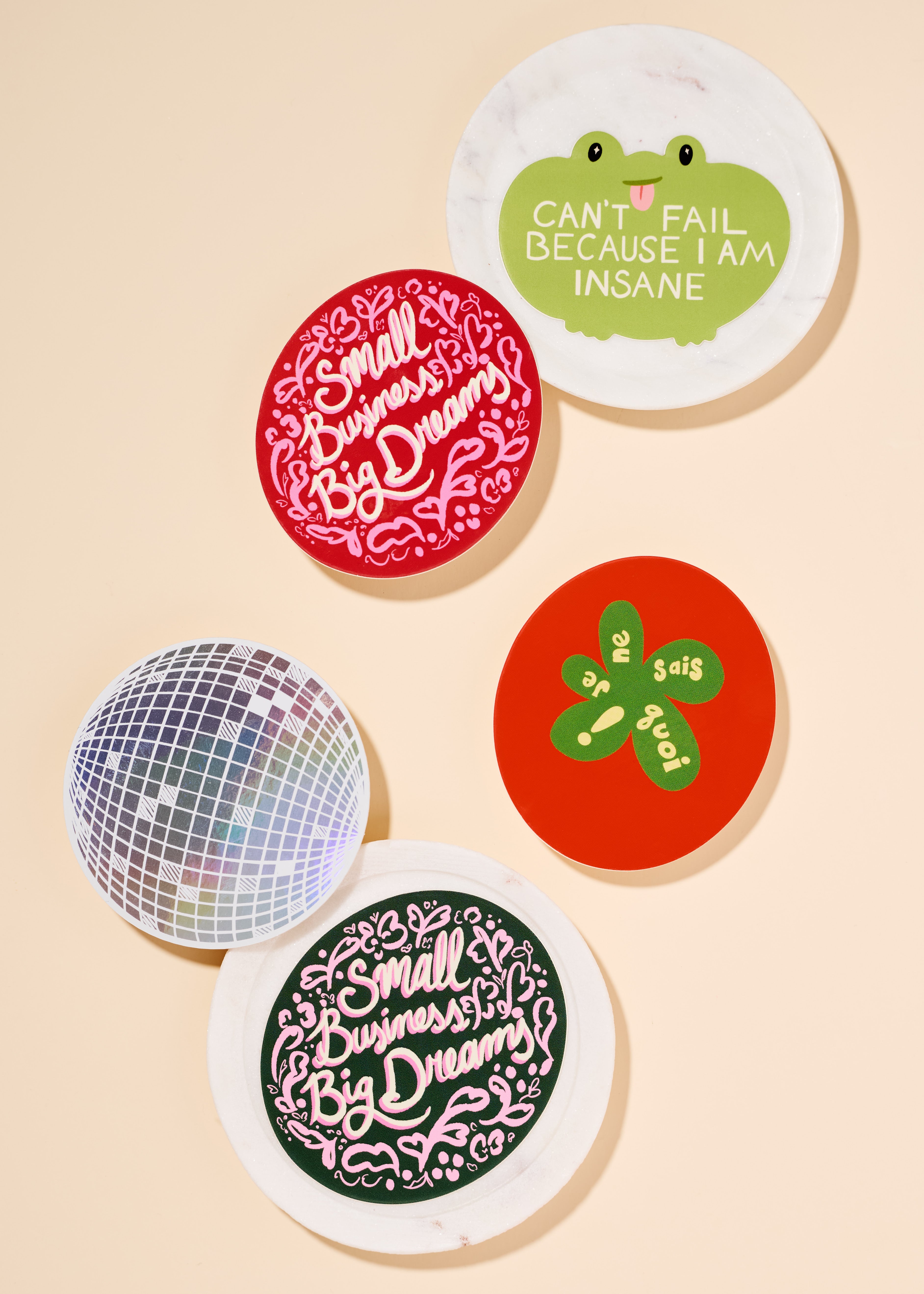 Je Ne Sais Quoi Tomato Sticker