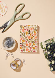 Autumn Floral Perfect Bound Dot Grid Journal