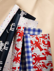 Party Dalmatian and Funfetti Sprinkles Birthday Double Sided Gift Wrap | Set of 3 Sheets