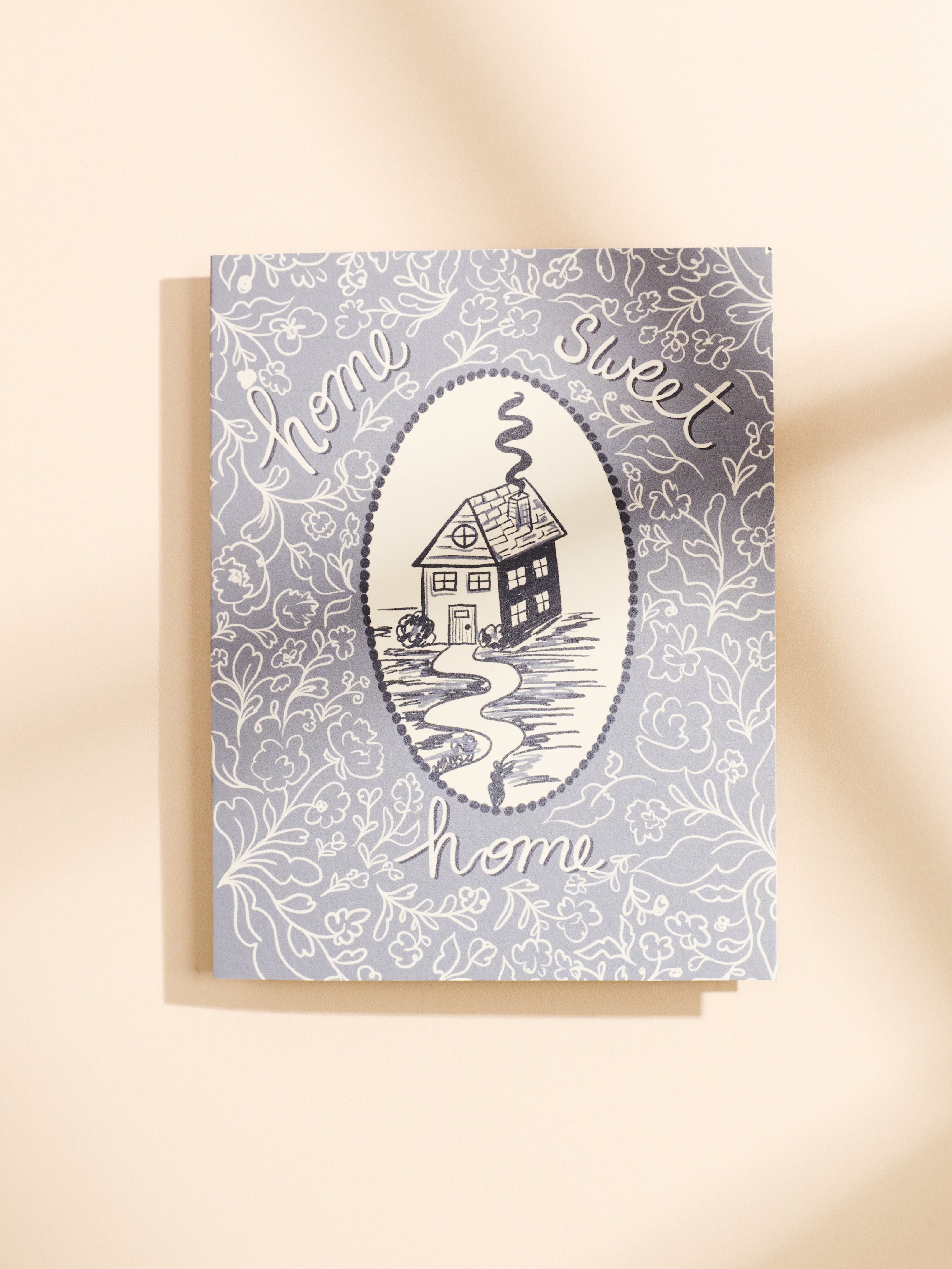 Home Sweet Home Housewarming Folded A2 Greeting Card