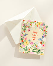 Floral Mother’s Day Folded A2 Greeting Card