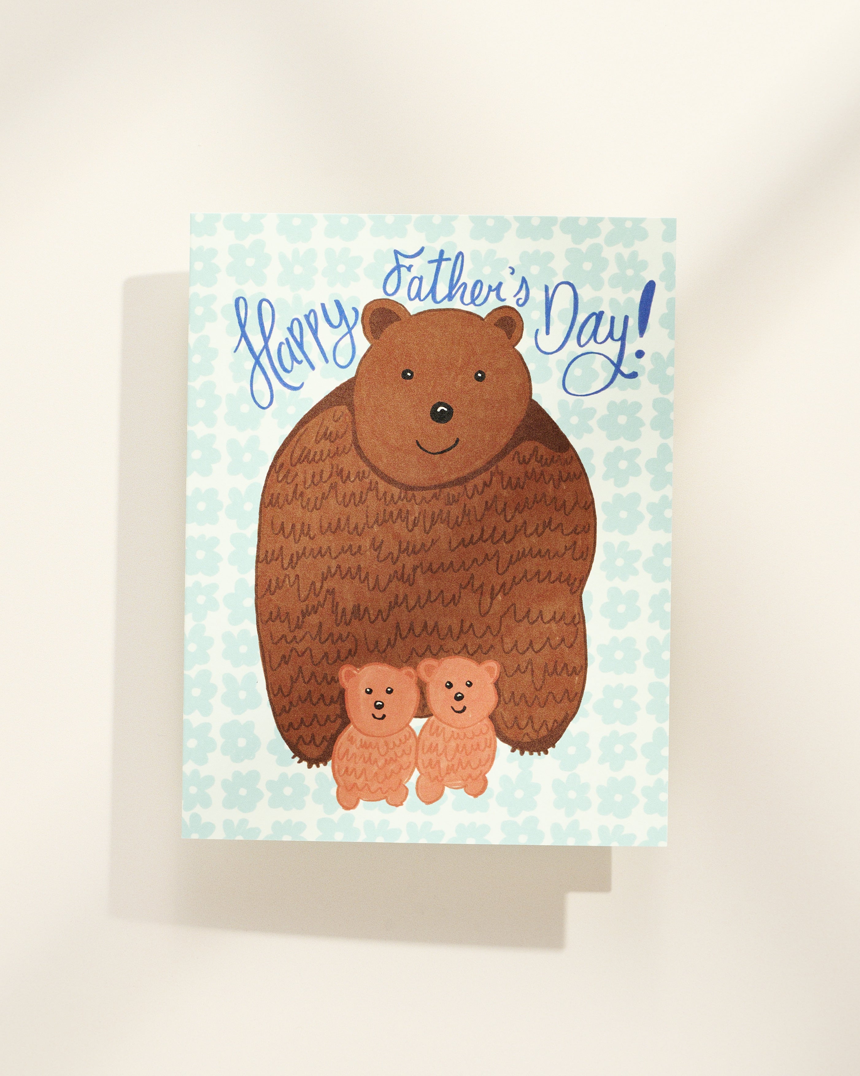 Papa Bear Father’s Day Folded A2 Greeting Card