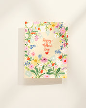 Floral Mother’s Day Folded A2 Greeting Card