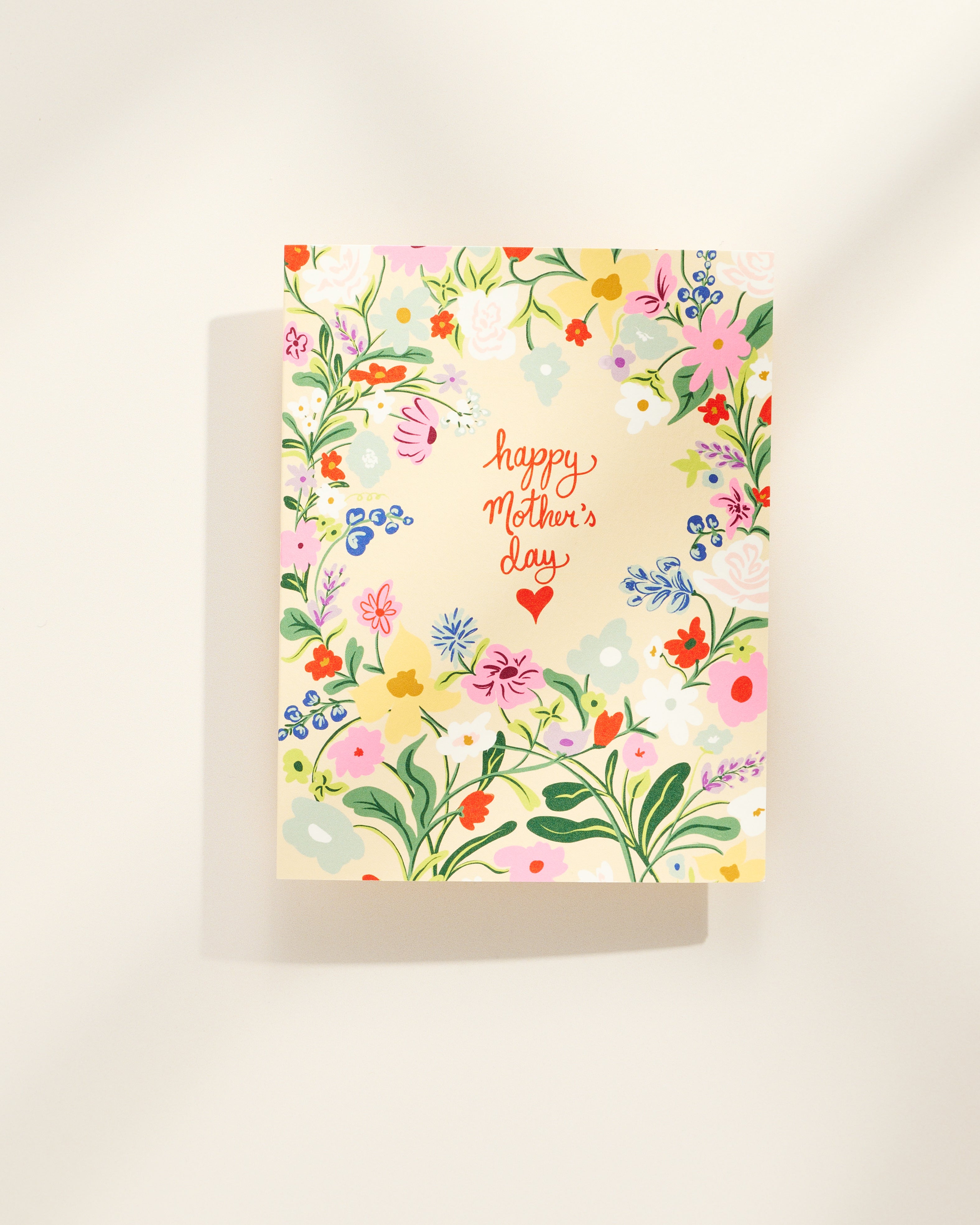 Floral Mother’s Day Folded A2 Greeting Card