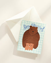 Papa Bear Father’s Day Folded A2 Greeting Card