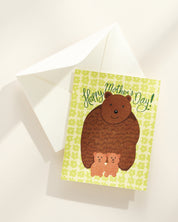 Mama Bear Mother’s Day Folded A2 Greeting Card
