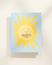 Center Of Our World Sunny Mother’s Day Folded A2 Greeting Card