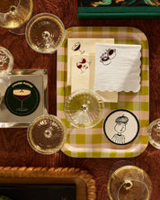 Sommelier Illustrated Coasters - Set of 4