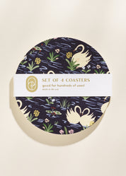Swan Pond Coaster - Set of 4