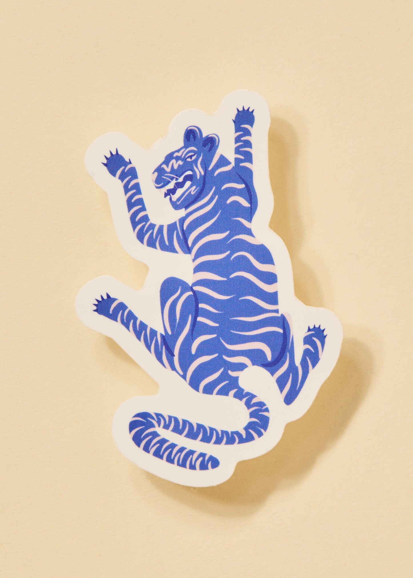 Blue Tiger Sticker