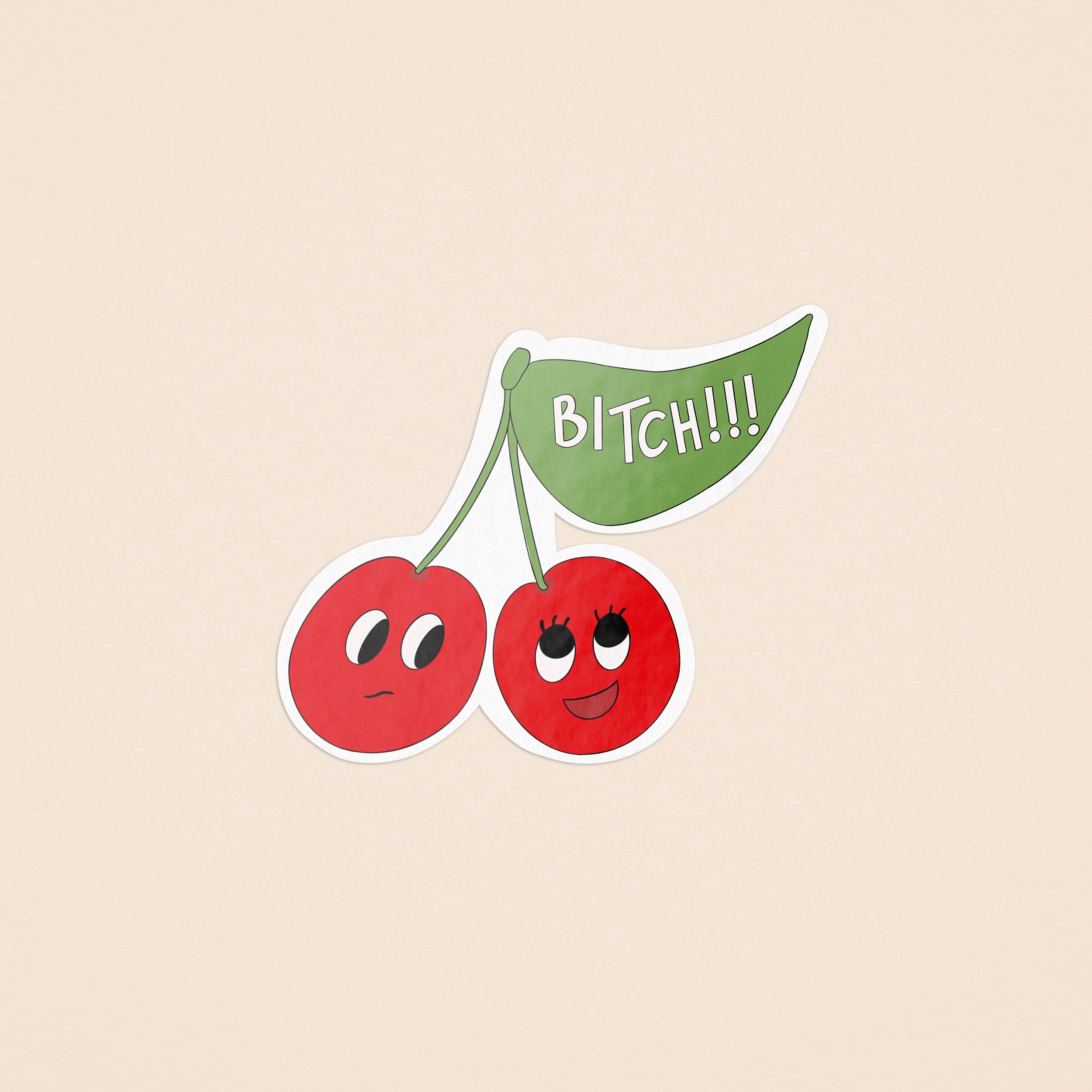 Bitch Cherries Sticker