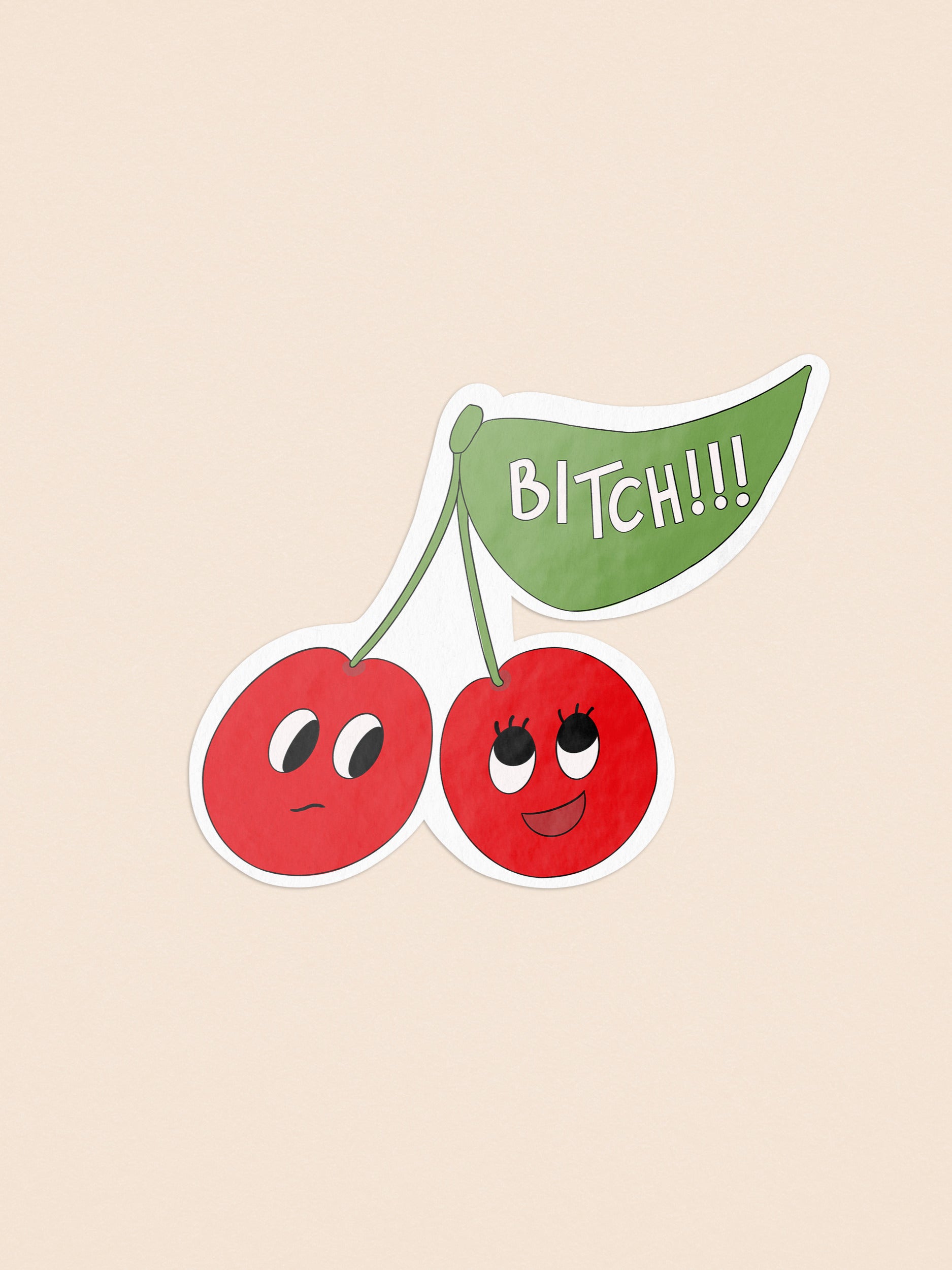 Bitch Cherries Sticker
