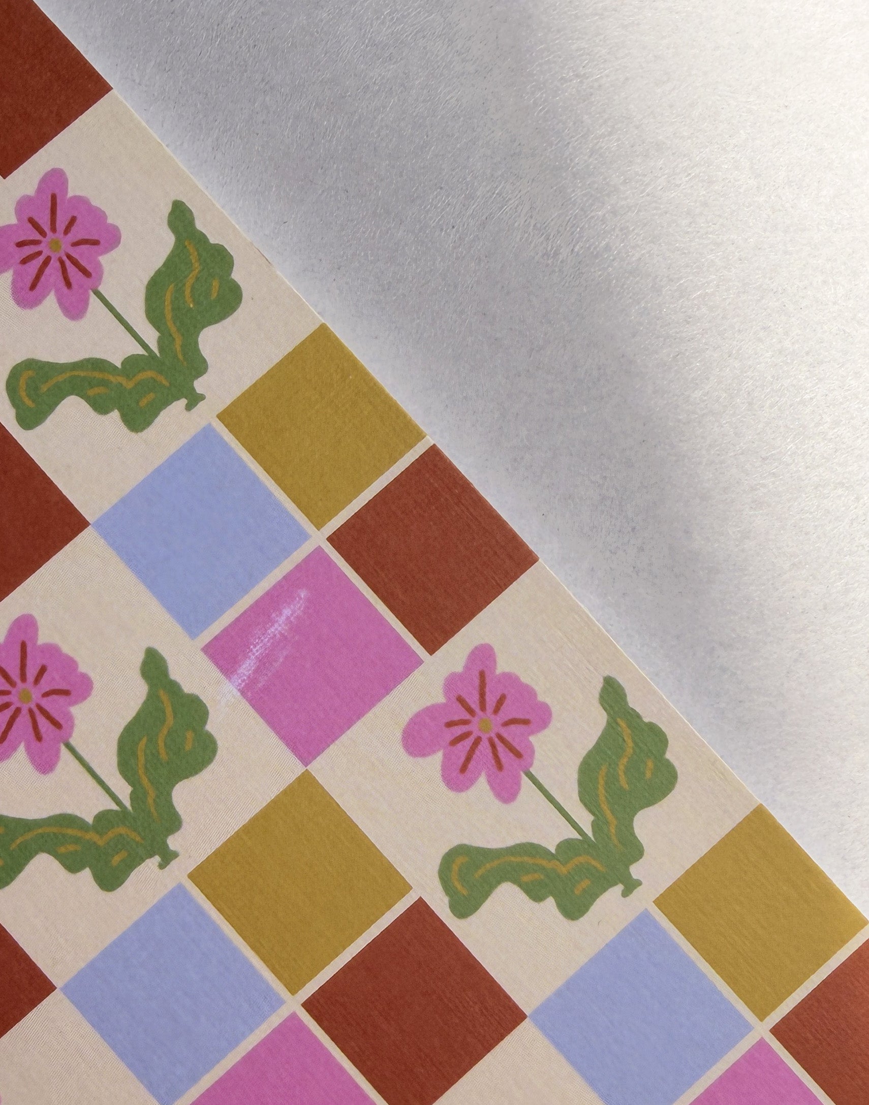 SECONDS Pixel Bloom Checkered Dot Grid Notebook