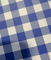 SECONDS Lobster and Blue Gingham Double Sided Gift Wrap | Set of 10 Sheets