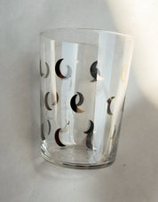 SECONDS Moon 18.5 Ounce Glass Tumbler