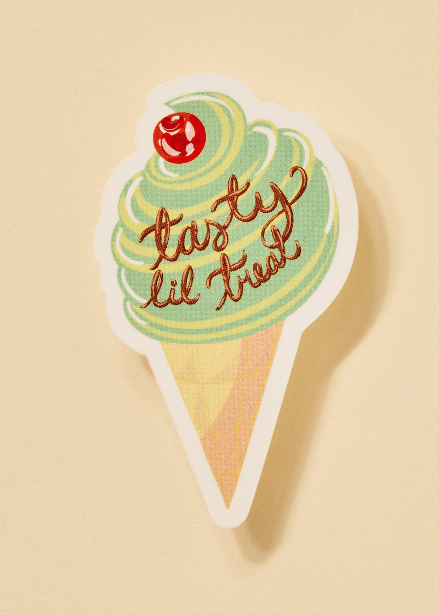 Tasty Lil Treat Ice Cream Cone Sticker