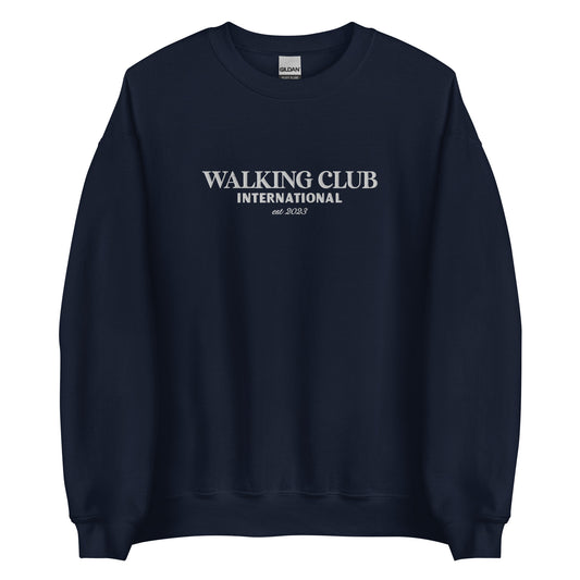 Embroidered Walking Club International Sweatshirt