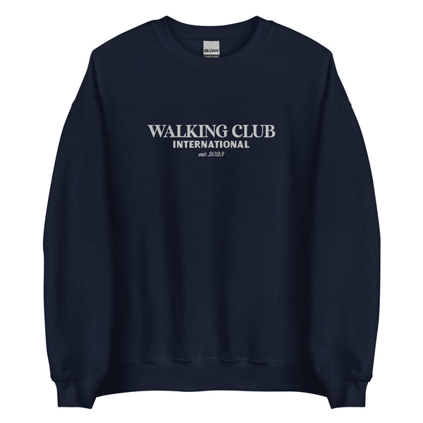 未使用 LÝFT CLUB CREWNECK SWEAT - NAVY LÝFT CLUB Crewneck Sweat - Navy