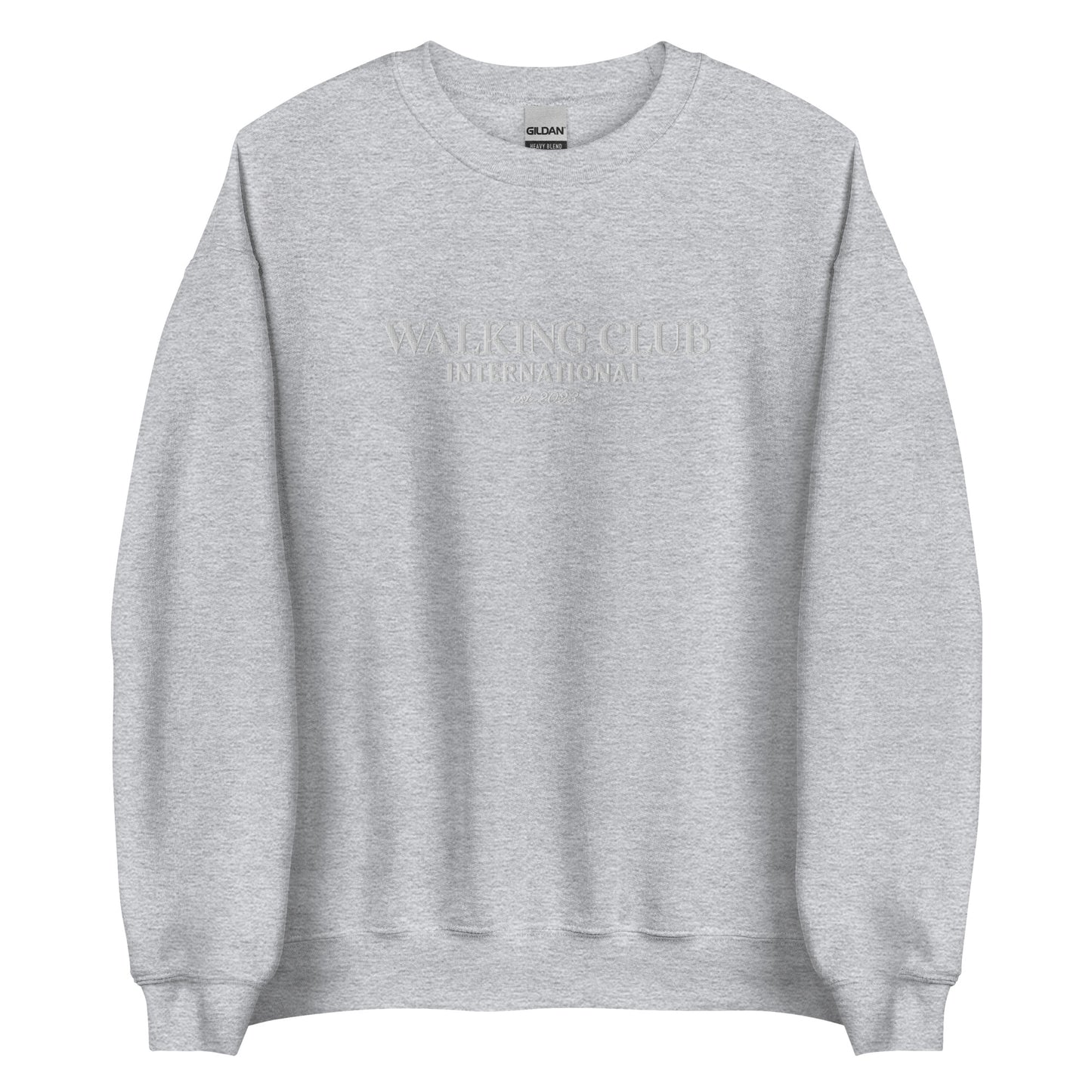Embroidered Walking Club International Sweatshirt