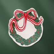 Wreath with Bow Sticker