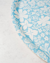 Blue Florals Bent Ply Tray