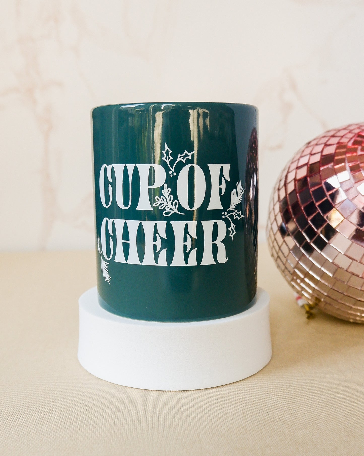 Cup of Cheer 11 oz Ceramic Mug
