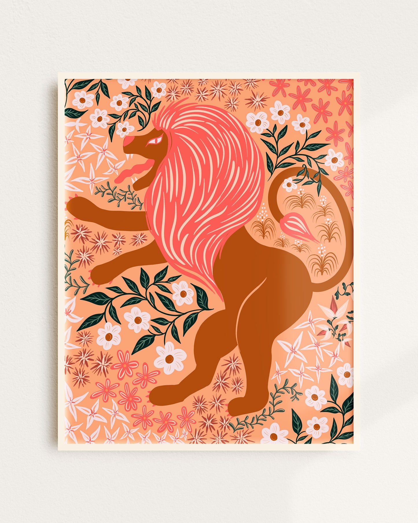 Roaring Lion Giclee Print