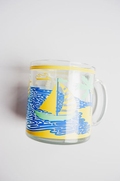 Sail Away Glass Mug