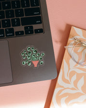 Pilea Transparent Sticker