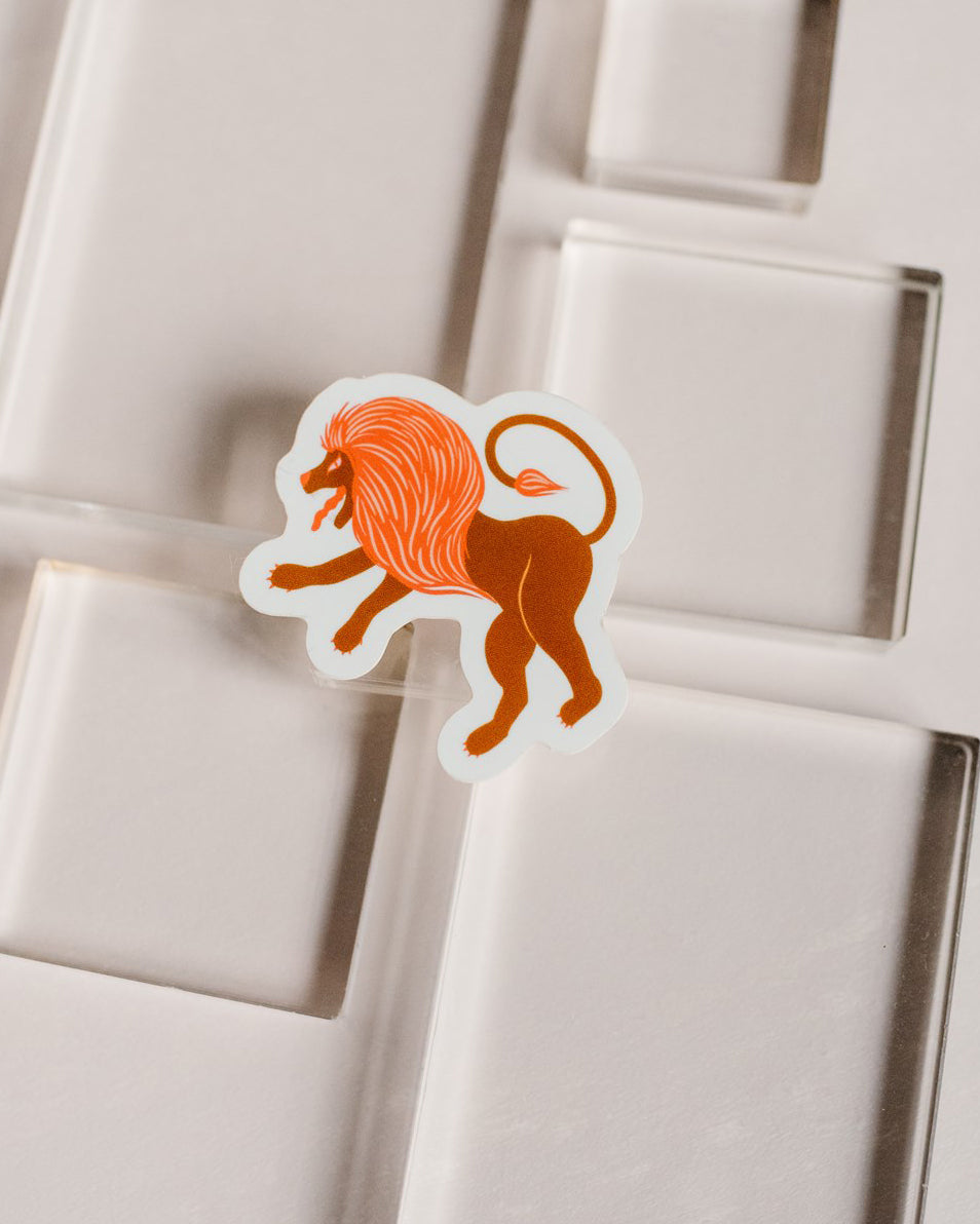 Roaring Lion Sticker
