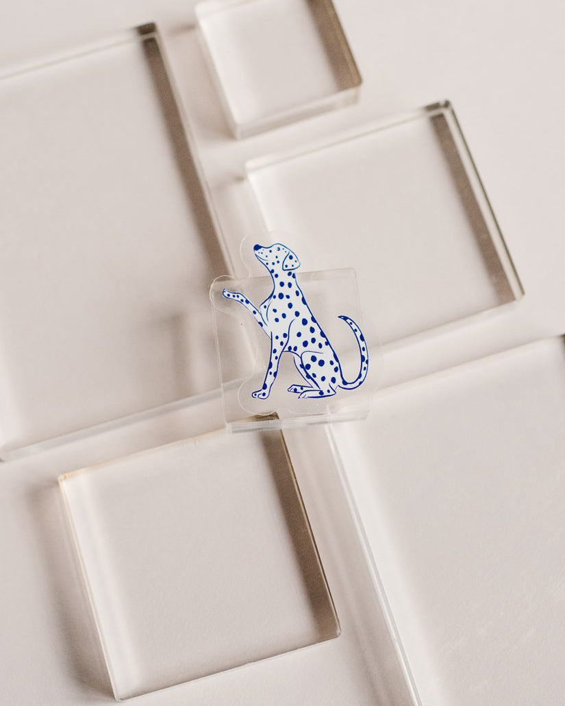 Dalmatian Transparent Sticker