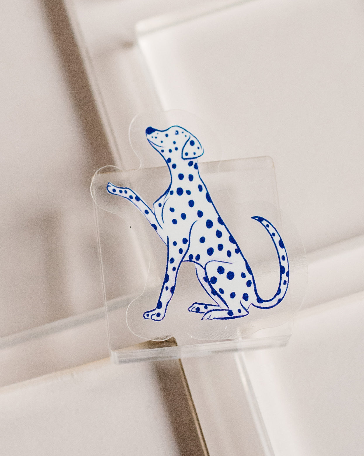 Dalmatian Transparent Sticker